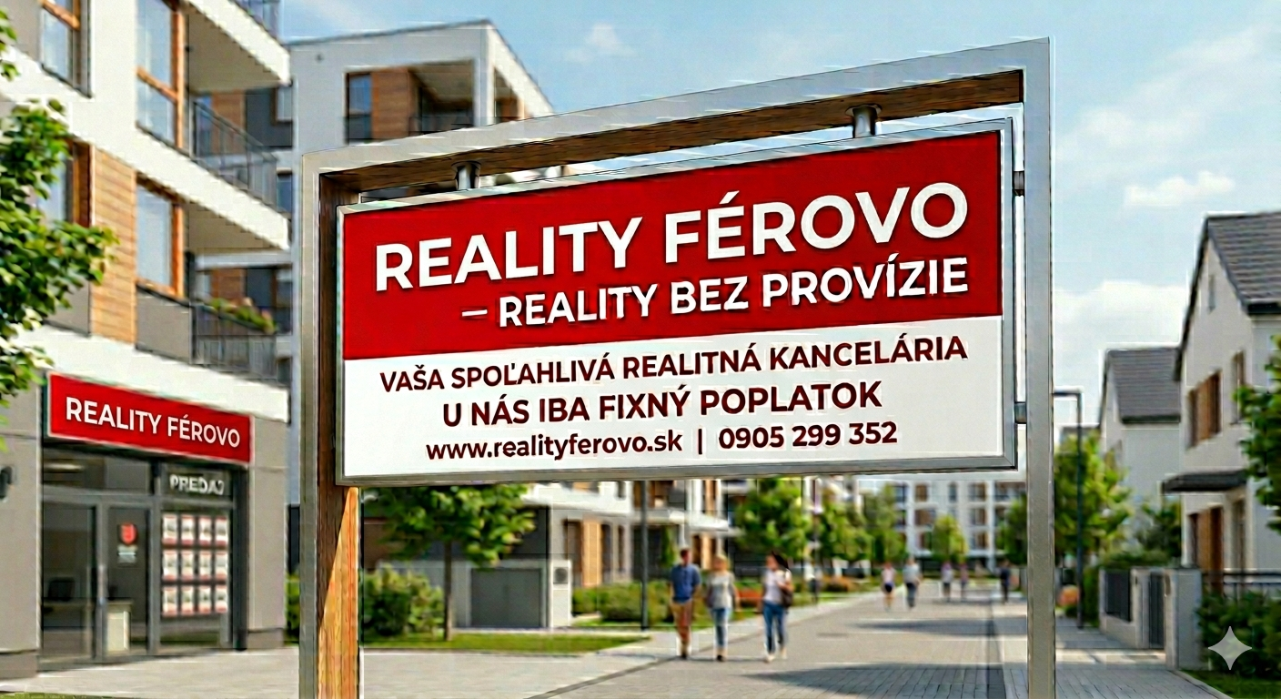 Ušetrite na provízii, nie na službách. Za fixný poplatok dostanete profesionálny  full-servis.